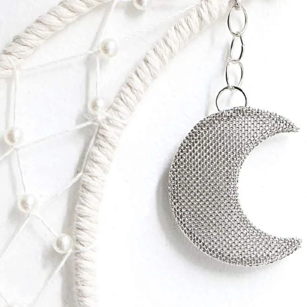 Cotton Boho Moon Decoration Wall Art ! ✦